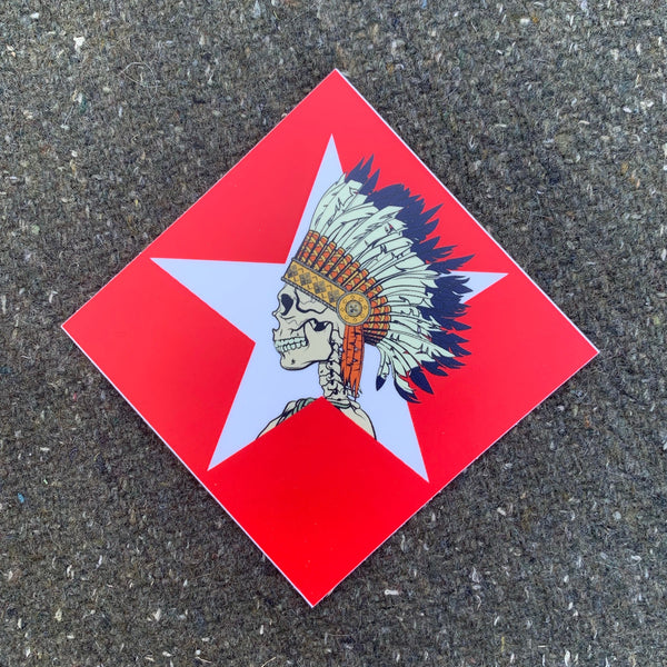 RED Soldier Salute Sticker for Sale by AntlerGrave