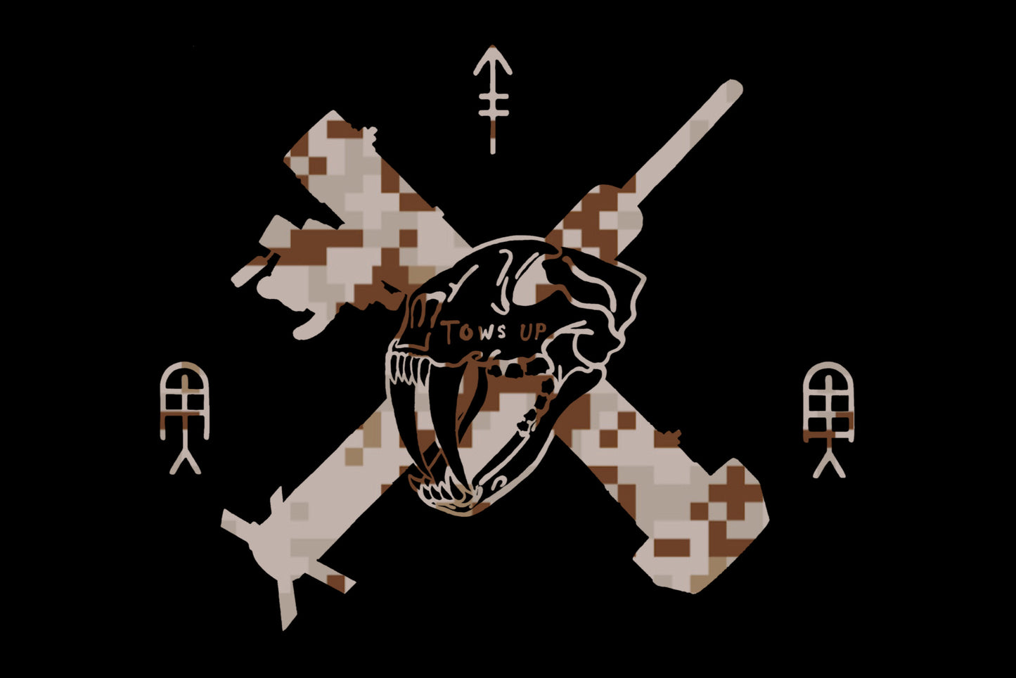 Tows Up Flag