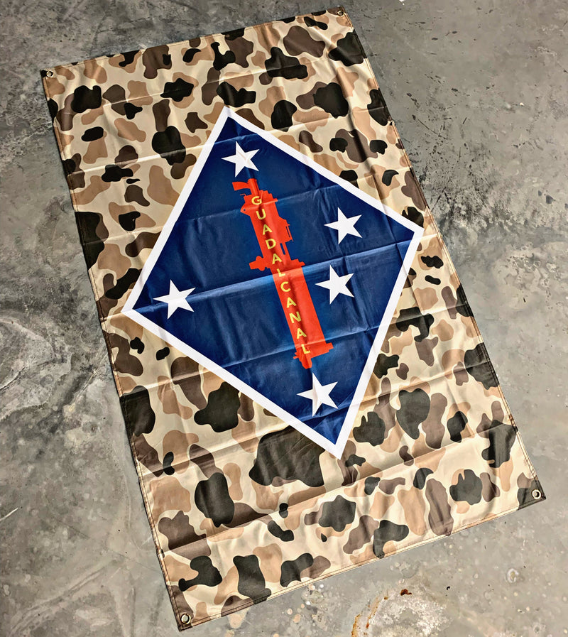 Load image into Gallery viewer, 1st Marine Division Flag
