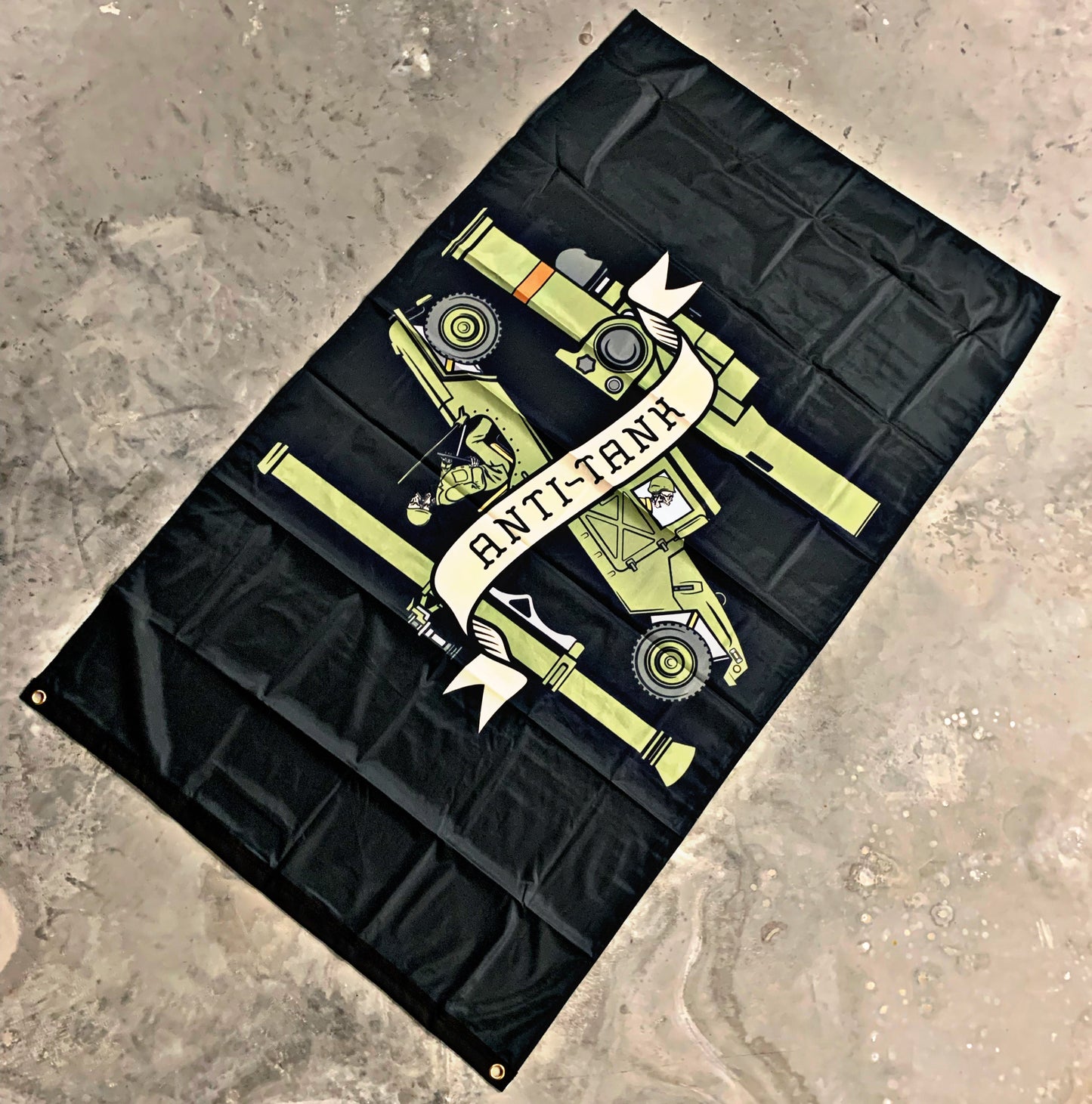 Anti-Tank Missile Gunner Death Card Flag