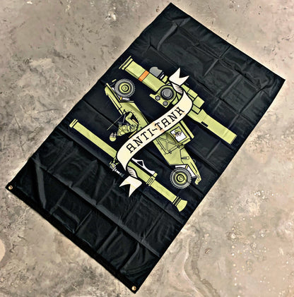 Anti-Tank Missile Gunner Death Card Flag