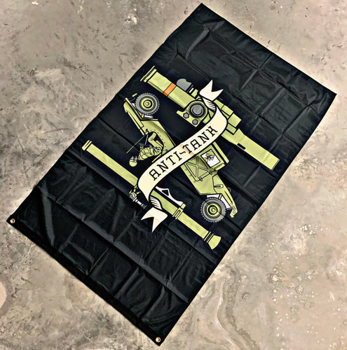 Anti-Tank Missile Gunner Death Card Flag