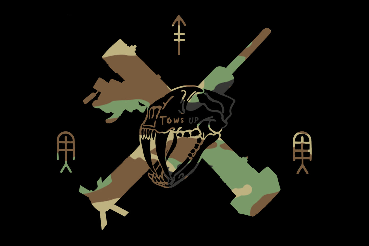 Tows Up Flag