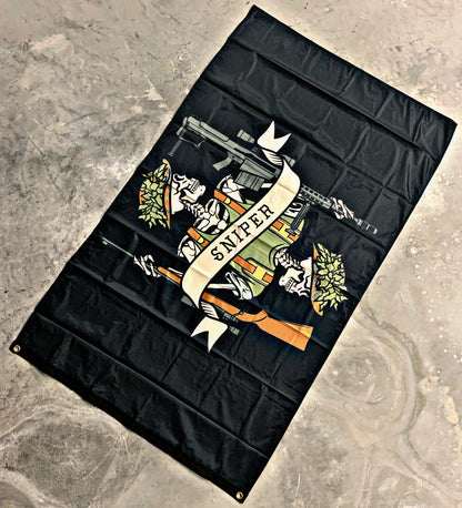 Sniper Death Card Flag