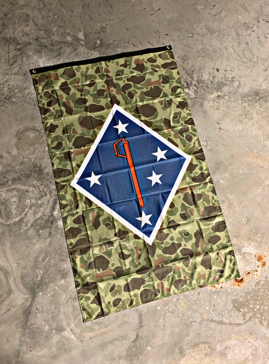 1st Marine Mortar Division Flag