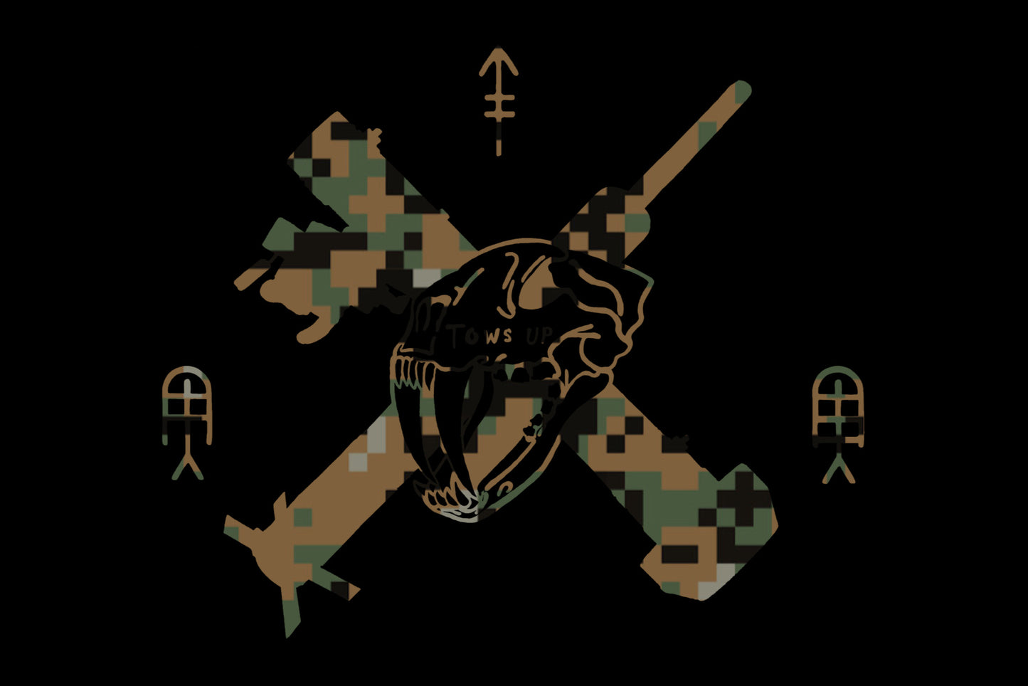 Tows Up Flag