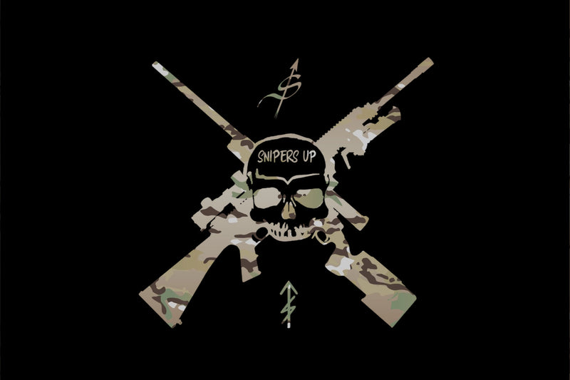 Load image into Gallery viewer, Snipers Up Flag
