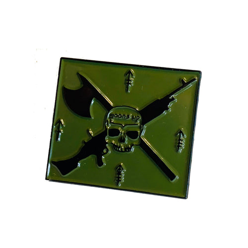 Goons Up Lapel Pin