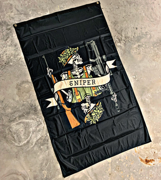 Sniper Death Card Flag