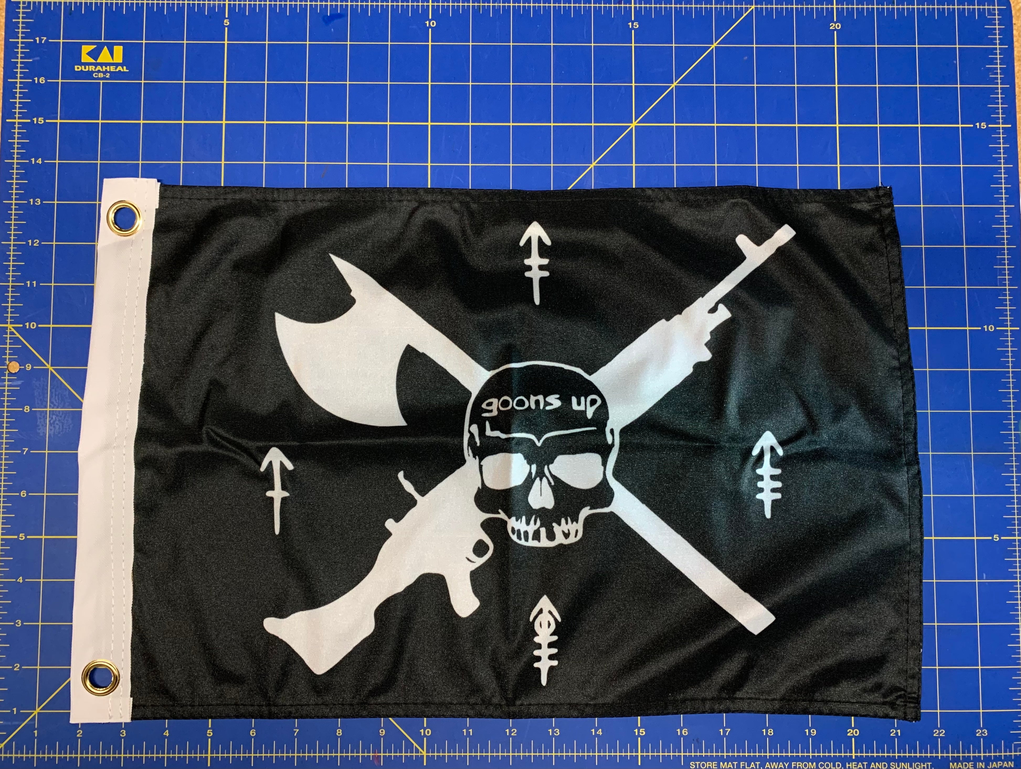 Small Goons Up Flag