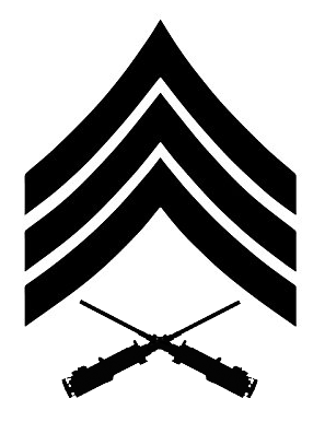 Load image into Gallery viewer, Heavy Guns Rank Insignia Decal
