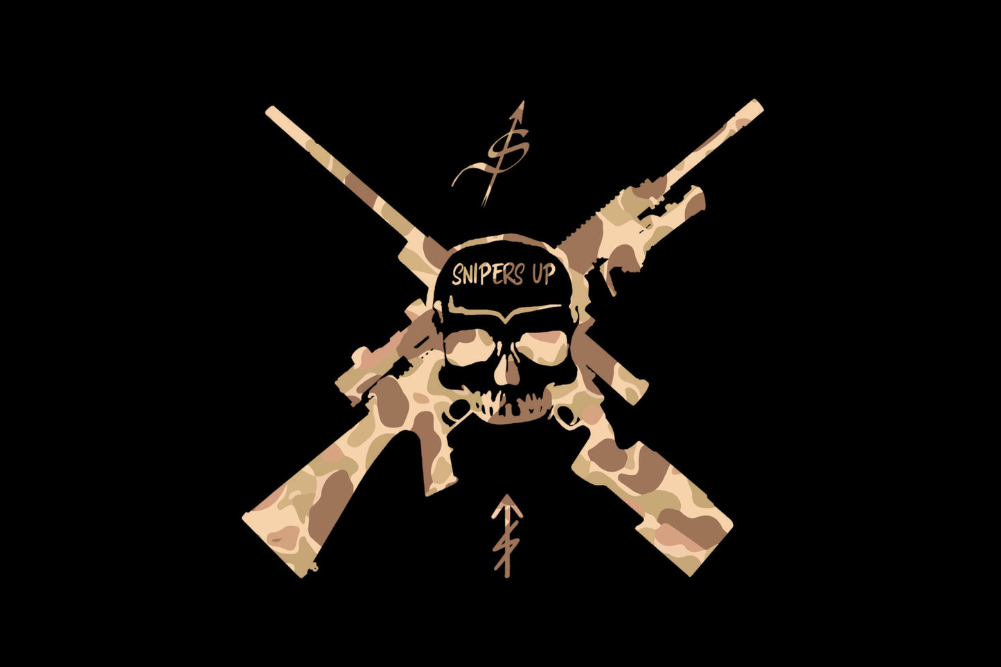 Snipers Up Flag