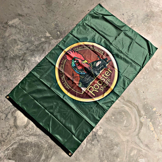 Rooster Snuff Flag